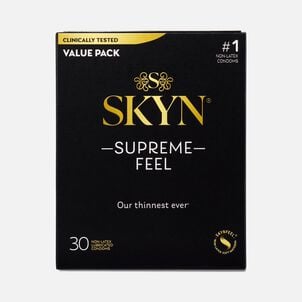 SKYN Supreme Feel, Non-Latex Lubricated Condoms, 30 ct.