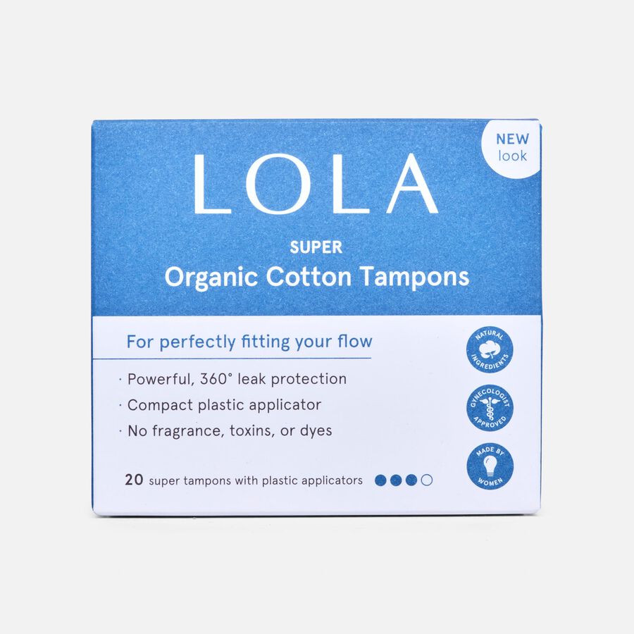 FSA Eligible LOLA Super Tampons, 20 ct.