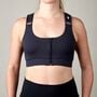 heart&core Shirl Post-Surgical Bra, Black, , large image number 1