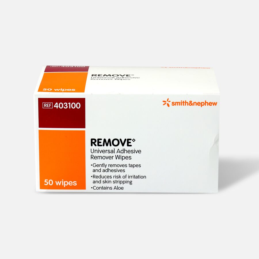 Smith and Nephew Remove Adhesive Remover Wipes - 50 ct., , large image number 0
