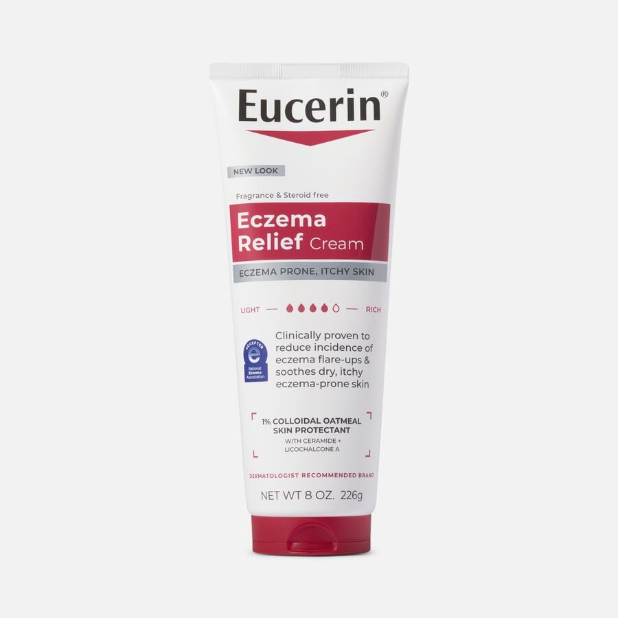 Eucerin Eczema Relief Body Cream, 8 oz., , large image number 0