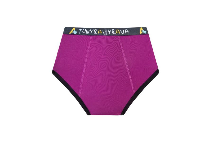 Tony and Ava Incontinence Underwear, Highly Absorbent, Machine Washable, Hipster Girls, , large image number 1