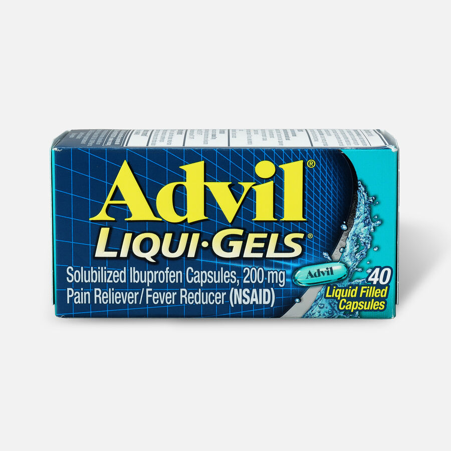 Advil Pain Reliever Fever Reducer Liqui-Gels, 40 ct., , large image number 0