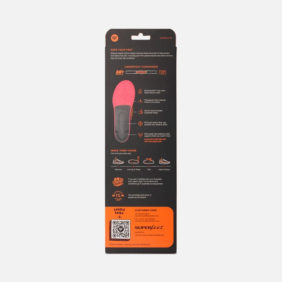 Superfeet Run Pain Relief Insoles, Size E, , large image number 5