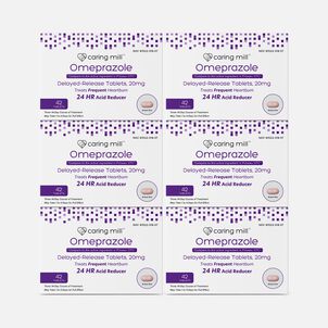Caring Mill&trade; Omeprazole Delayed Release Tablets, 42 ct. (6 pack)