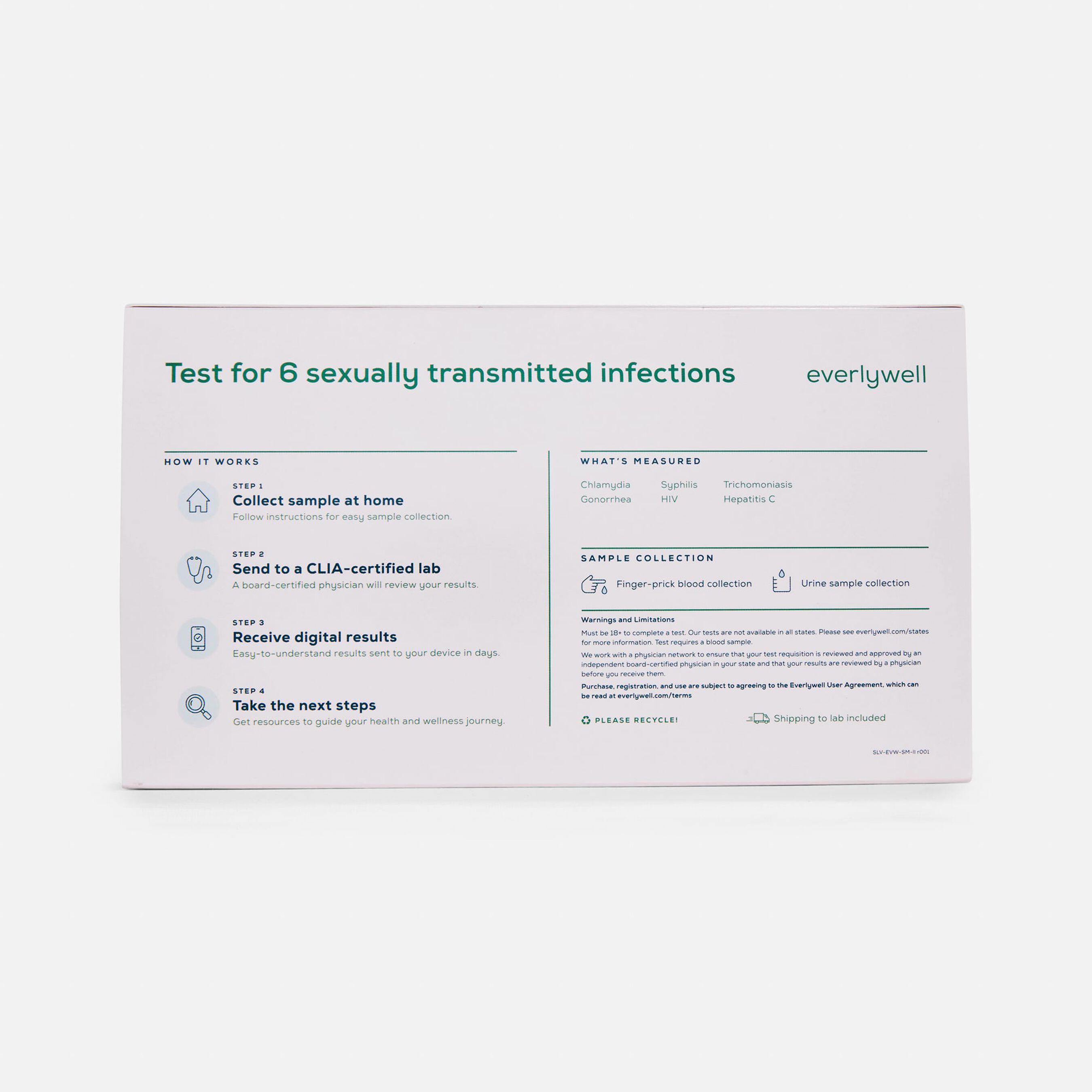 FSA Eligible Everlywell Men’s STD Test FSA Eligible
