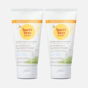Burt's Bees Baby 100% Natural Origin Diaper Rash Ointment, 3 oz. (2 pack)
