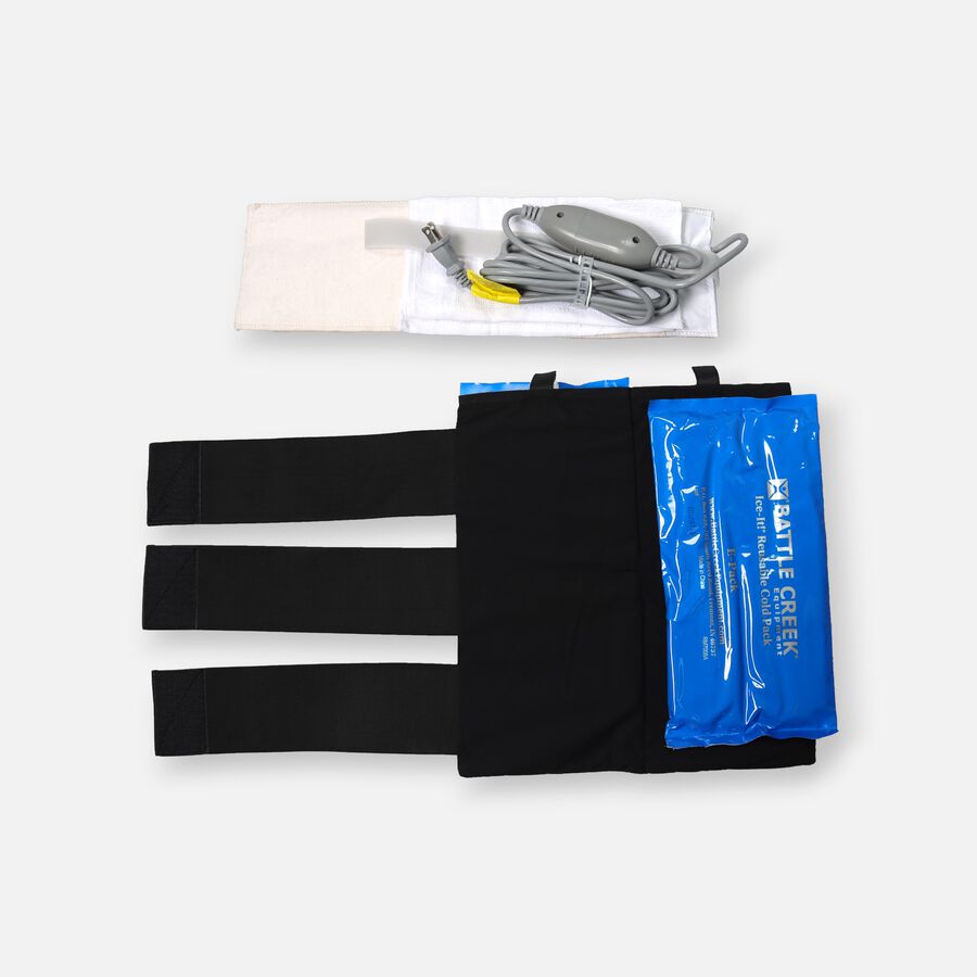 Battle Creek Knee Pain Kit 2.0 with Electric Moist Heat and Cold Therapy, , large image number 1