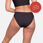 Proof® Leak & Period Underwear - Bikini (4 Tampons/8 tsps), Black, large image number 1