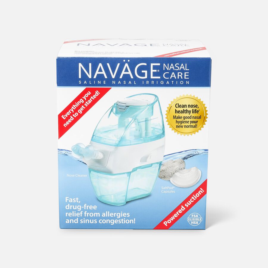 Navage Saline Nasal Irrigation Starter Kit, , large image number 1