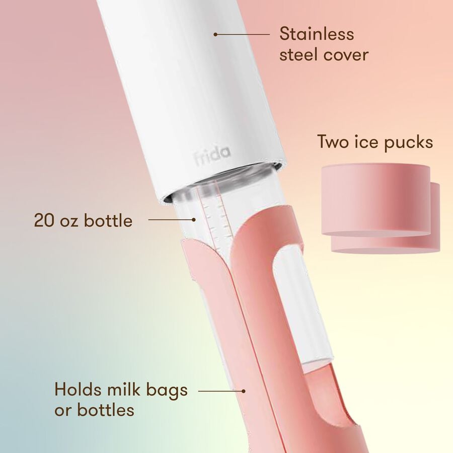 Frida Mom Flow + Go Breastmilk Cooler, 20 fl. oz., , large image number 3