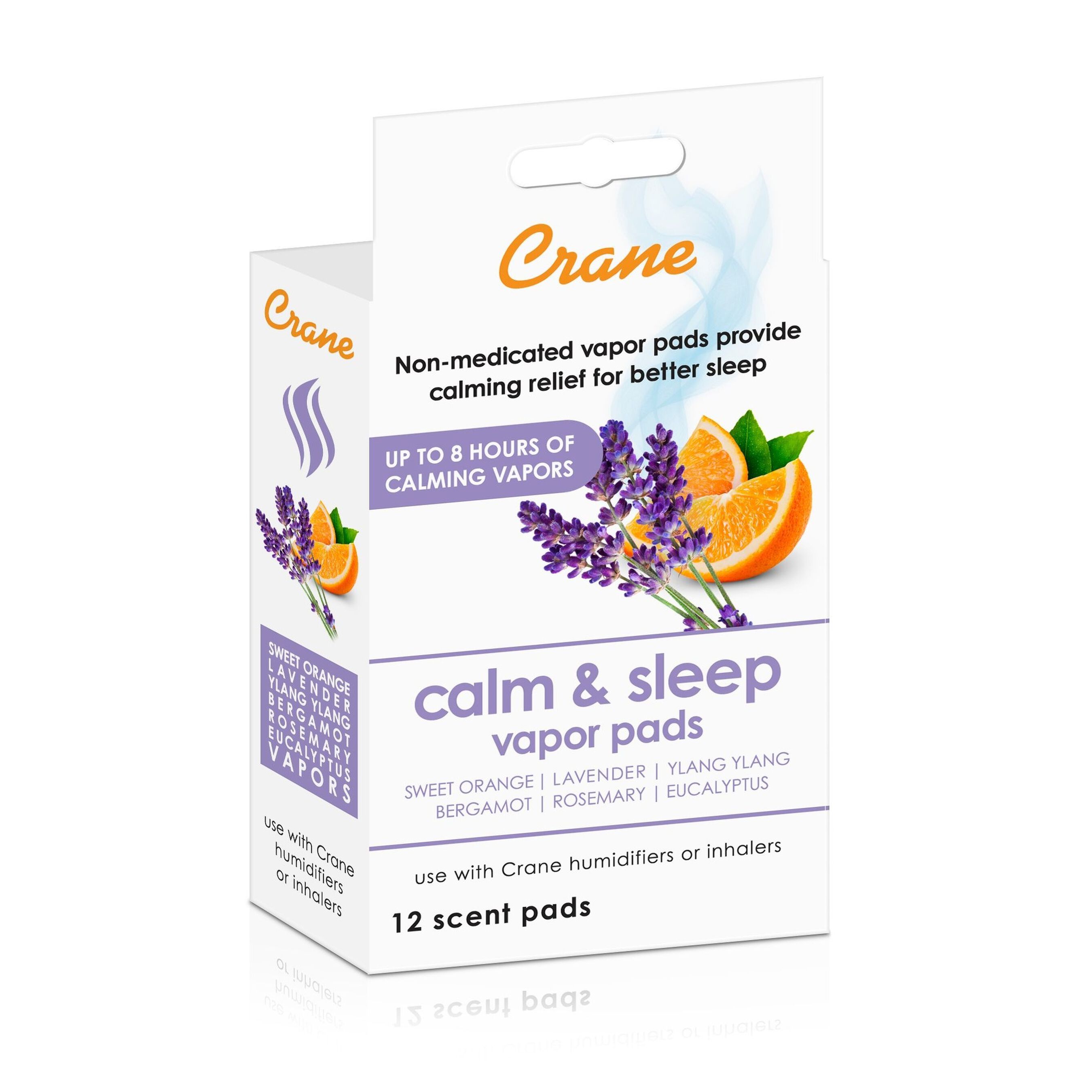 Crane Vapor Pads, 12 ct