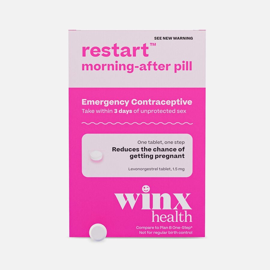 Winx Health Restart Emergency Contraceptive Morning After Pill, , large image number 0
