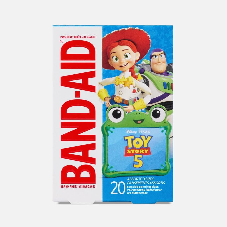 BAND-AID&reg; Toy Story 5, Adhesive Bandages, Assorted Sizes, 20 ct., , large image number 0