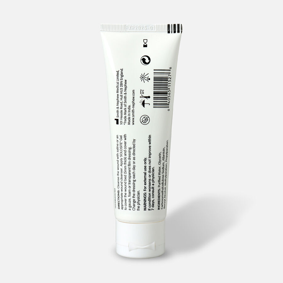 Smith and Nephew Solosite Hydrogel Wound Gel 3 oz
