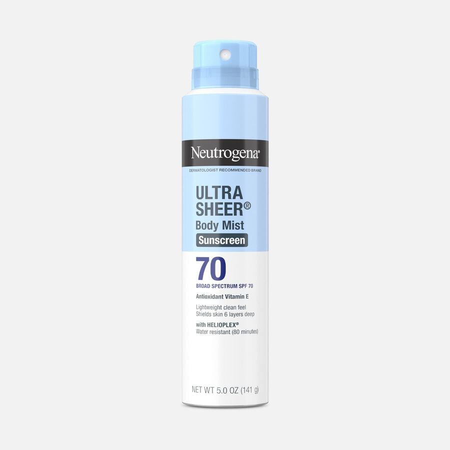 Neutrogena Ultra Sheer Lightweight Sunscreen Spray, 5 oz., , large image number 2