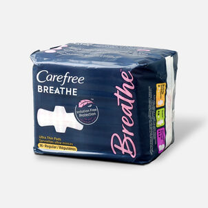 Carefree Breathe Ultra Thin Regular Pads with Wings