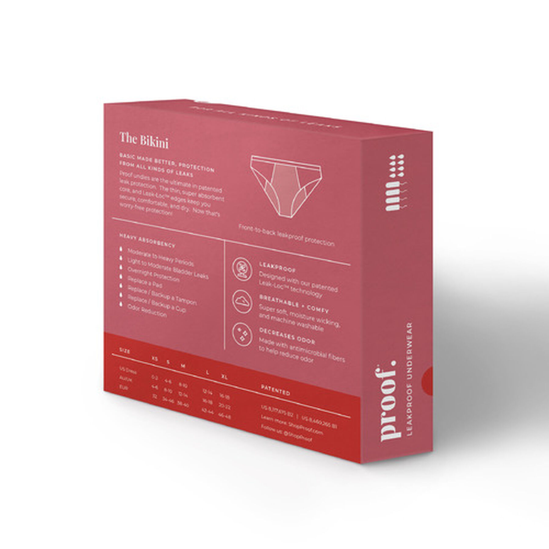 FSA Eligible Proof® Leak & Period Underwear Bikini (4 Tampons/8 tsps