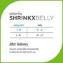 Shrinkx Belly Postpartum Belly Wrap with Bamboo Charcoal Fiber, Black, , large image number 2