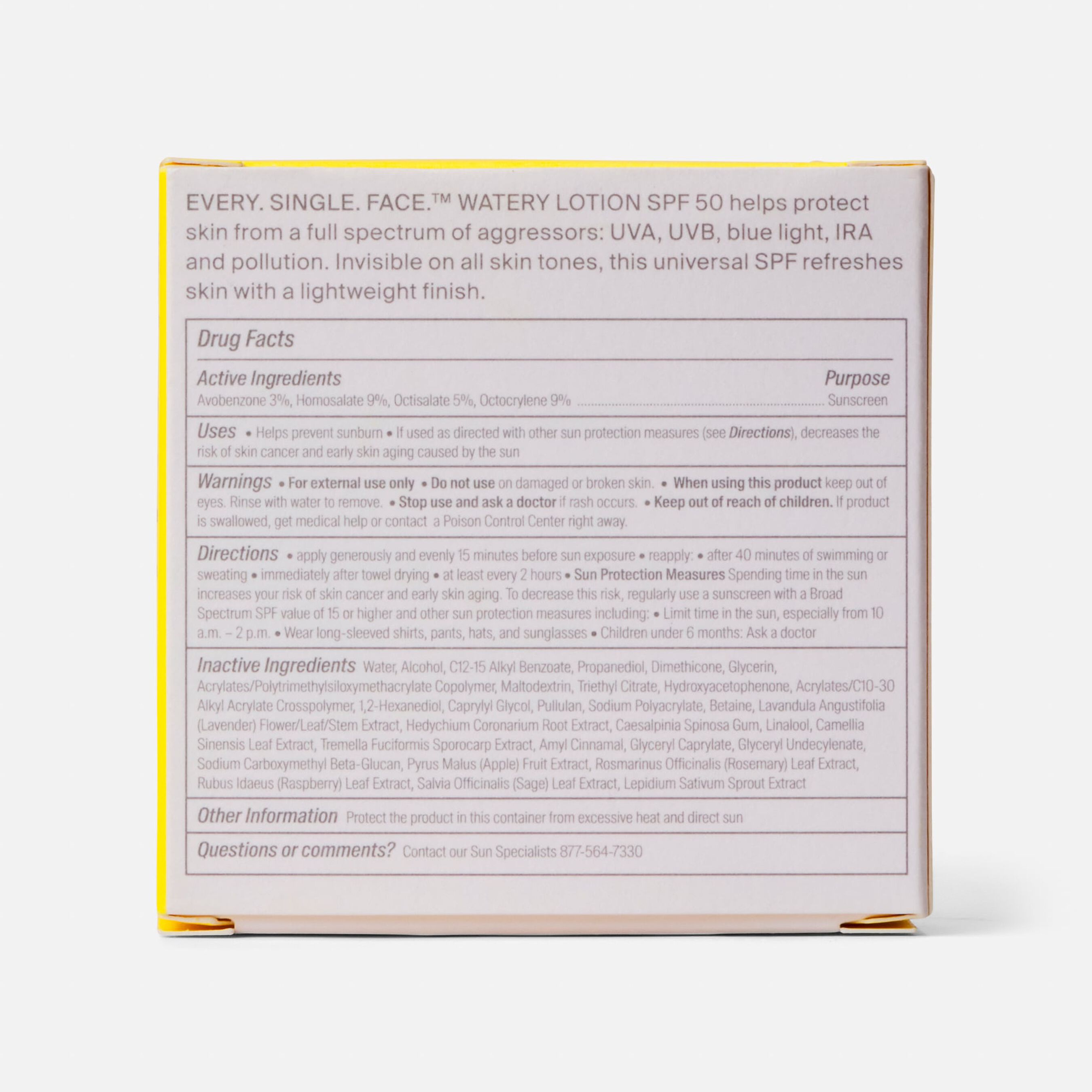 FSA Eligible Supergoop! Every. Single. Face. Watery Lotion SPF 50 FSA