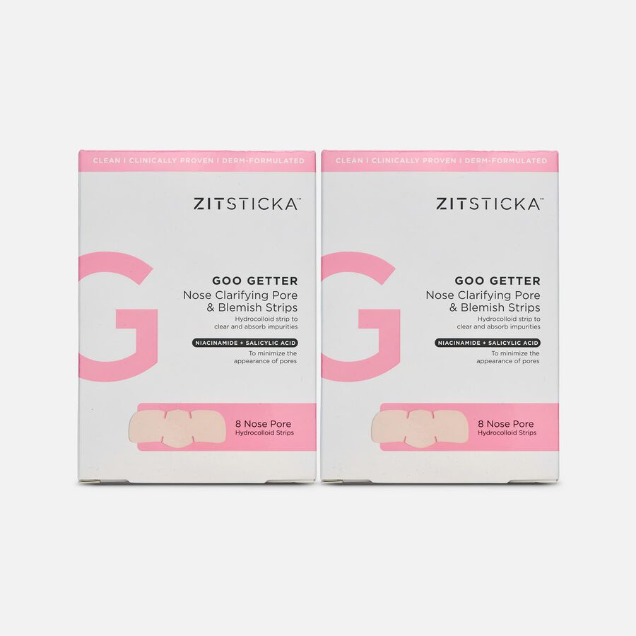 ZitSticka Goo Getter Nose Pore Strips, 8 ct. (2-Pack), , large image number 0