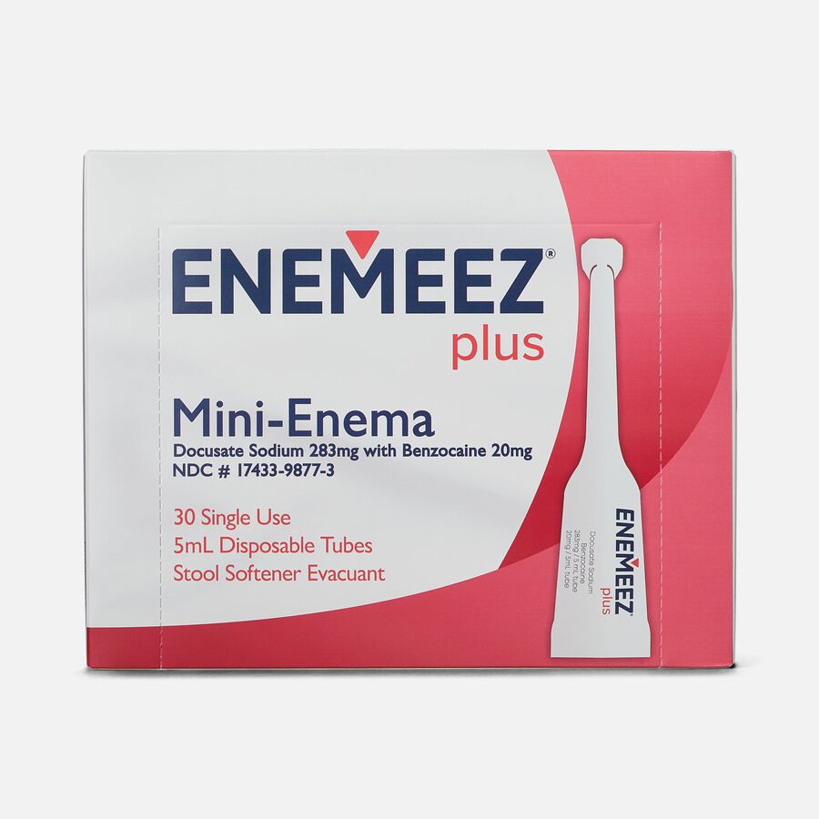 ENEMEEZ&reg; Plus Mini-Enema Docusate Sodium 283 mg, 30 ct., , large image number 0