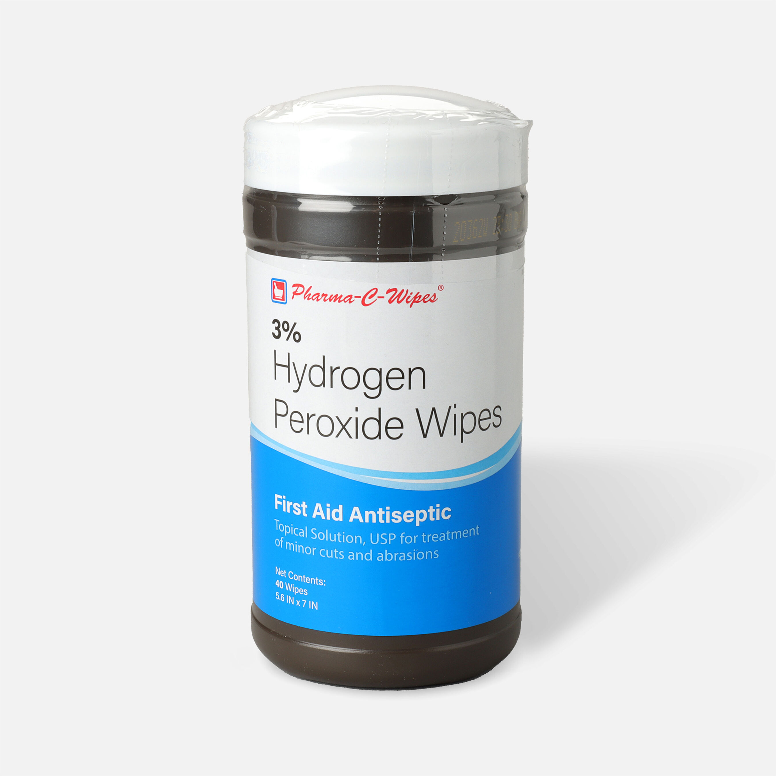 PharmaCWipes™ 3 Hydrogen Peroxide First Aid Wipe