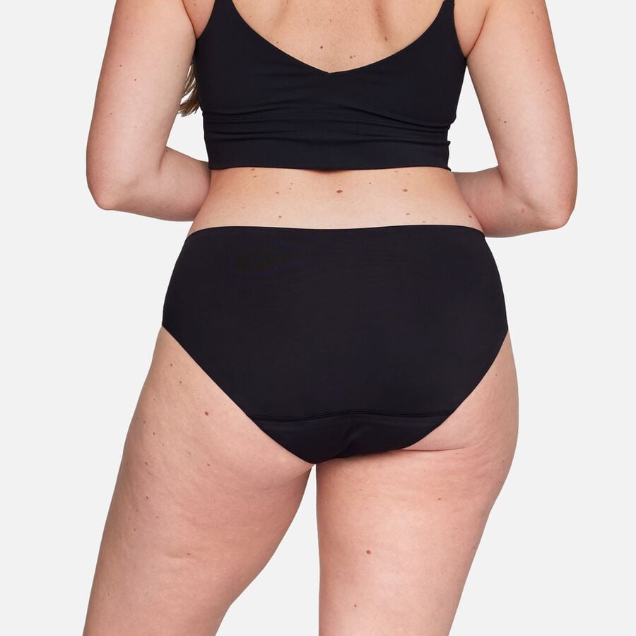 Proof Super Heavy Brief Period Underwear, 3 Pack, Black, 2X, , large image number 3