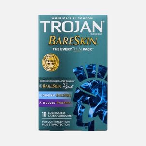 Trojan Latex Condom BareSkin EveryThin, 10 ct.