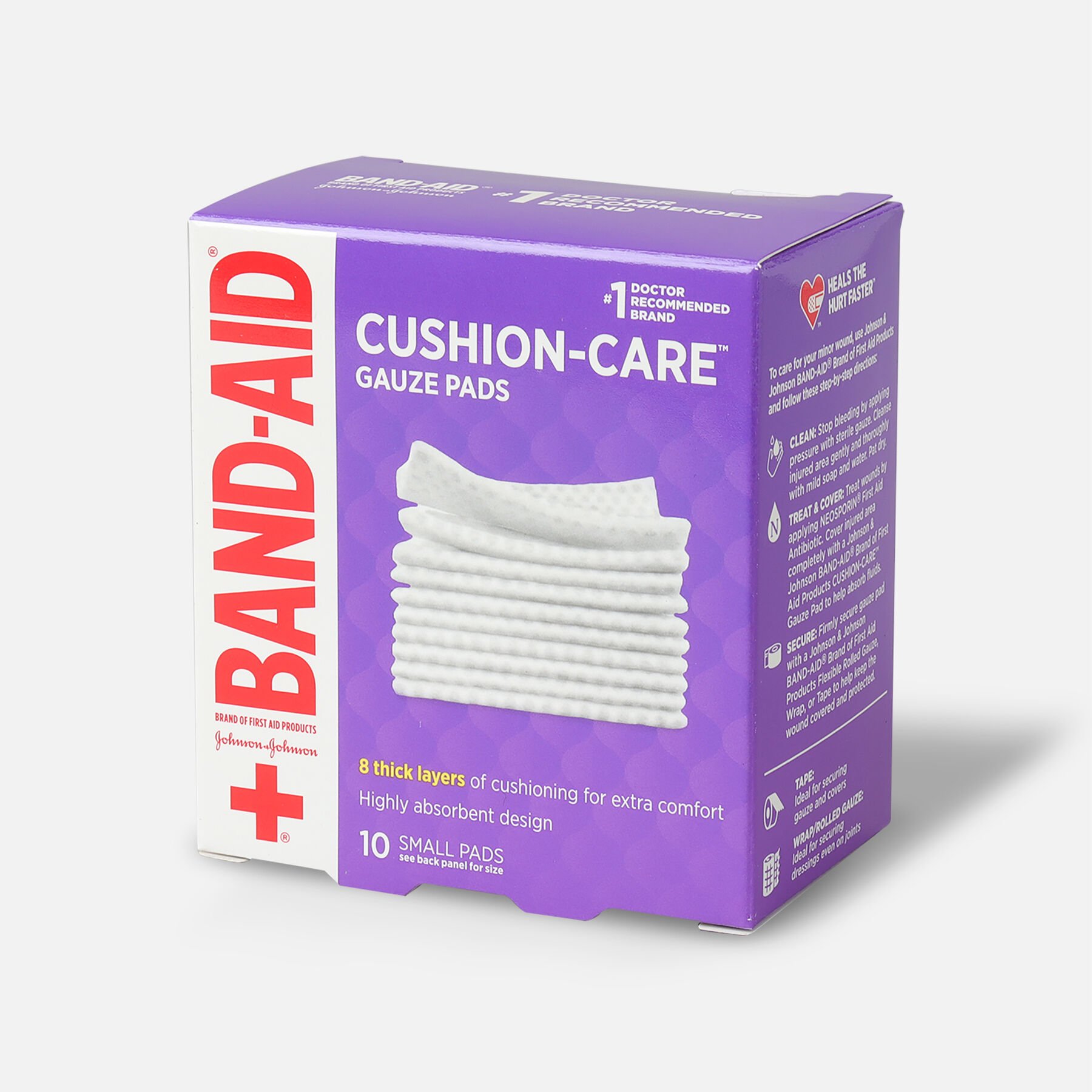 BandAid First Aid Gauze Pads 2"x2"