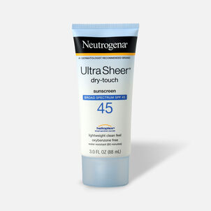 Neutrogena Ultra Sheer Dry-Touch Sunscreen, SPF 45, 3 oz.