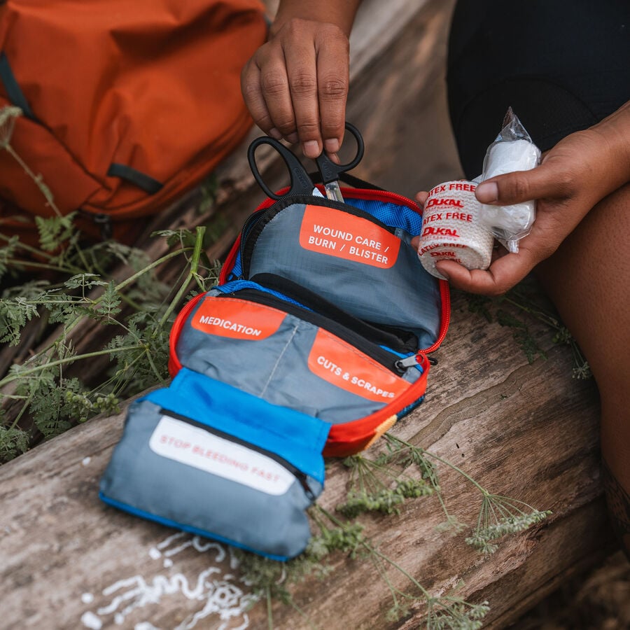Adventure Medical Mountain Hiker First Aid Kit with Medical Guide, Sunset, 67 pc., Sunset, large image number 3
