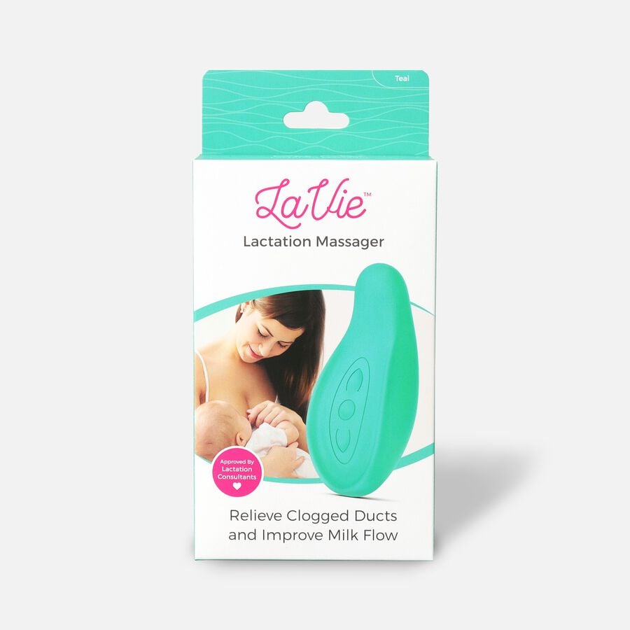LaVie Lactation Massager, Teal, Teal, large image number 0