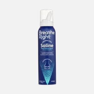 Breathe Right Sparkling Saline Nasal Rinse Spray, 4 oz.