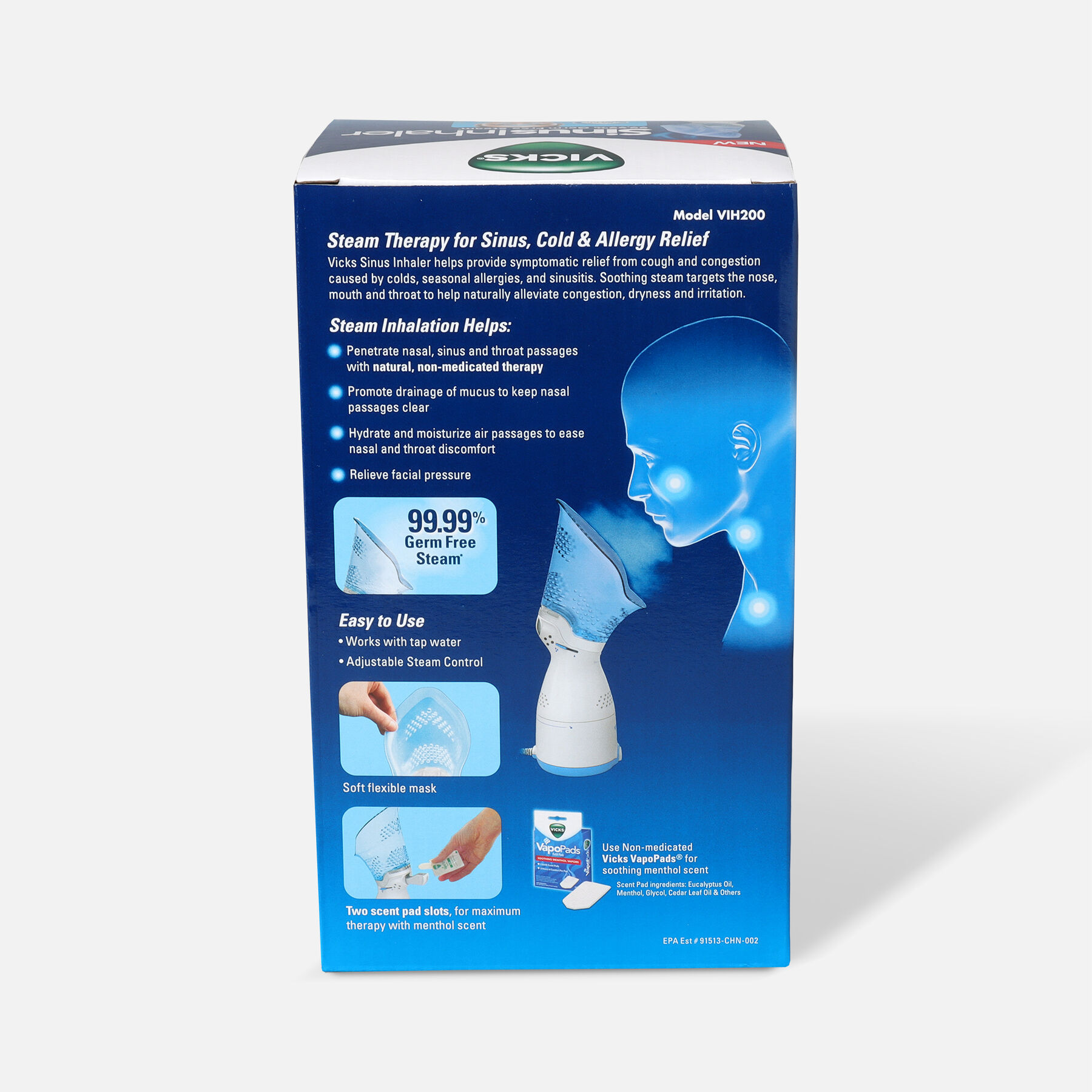 Vicks Personal Steam Inhaler VIH200