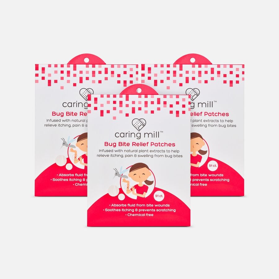 Caring Mill&trade; Bug Bite Relief Patches, 51 ct. (3-Pack), , large image number 0