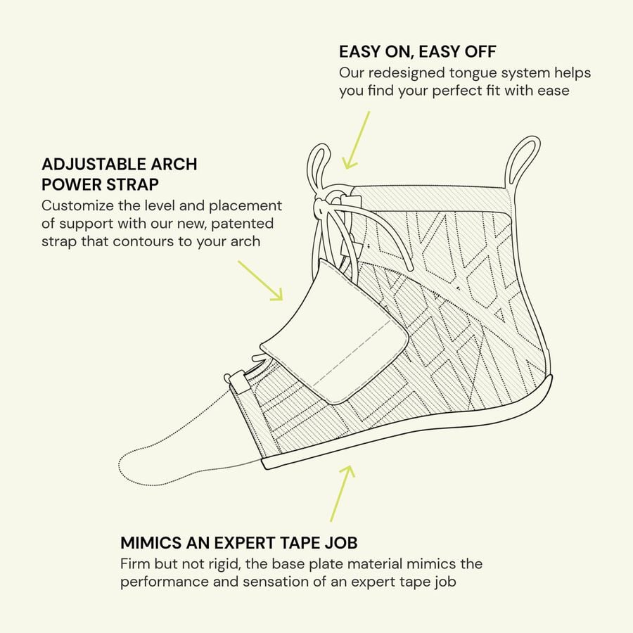 Alleviate Loft 2 Foot Brace, Medium, , large image number 2