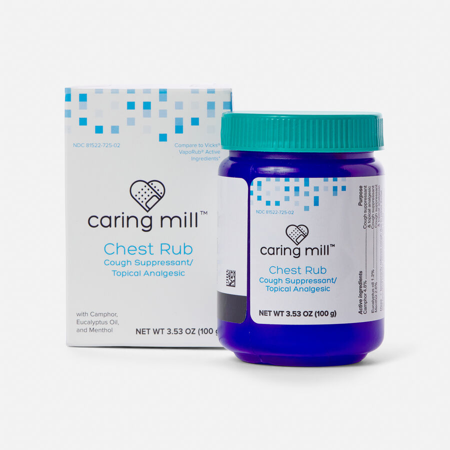Caring Mill™ Adult Chest Rub, , large image number 1