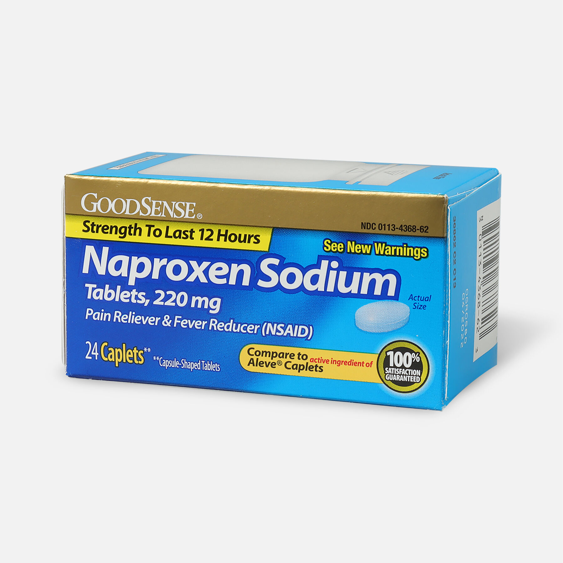 GoodSense® Naproxen Sodium Caplets 220 mg