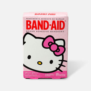BandAid Childrens Adhesive Bandages Hello Kitty Assorted 20 ct