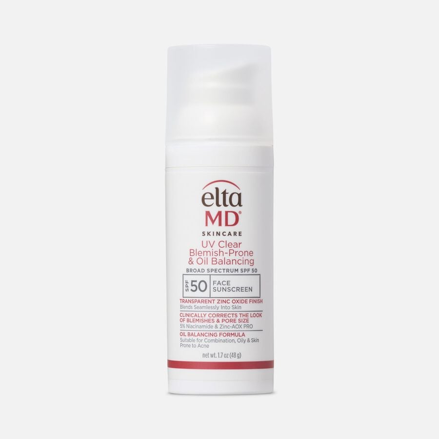 EltaMD UV Clear Blemish-Prone & Oil Balancing, SPF 50, 1.7 oz., , large image number 0