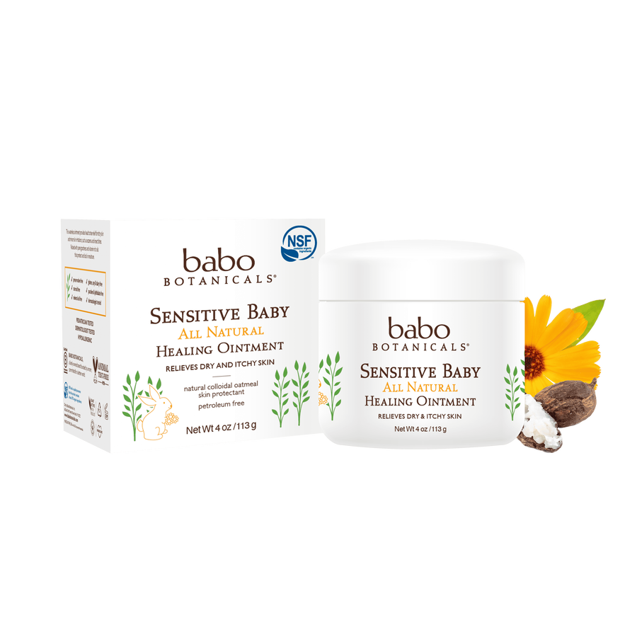 Babo Botanicals Sensitive Baby All Natural Healing Ointment, 4 oz., , large image number 2