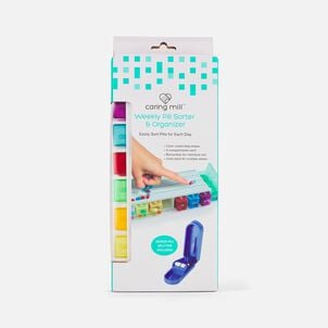 Caring Mill™ Weekly Pill Organizer with Sorter & Cutter