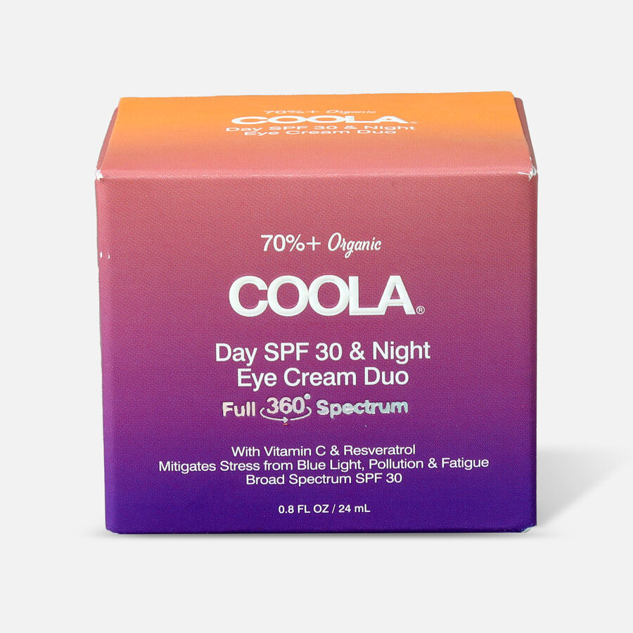 Coola Full Spectrum 360° Day SPF 30 & Night Organic Eye Cream Duo, .8 fl oz., , large image number 2