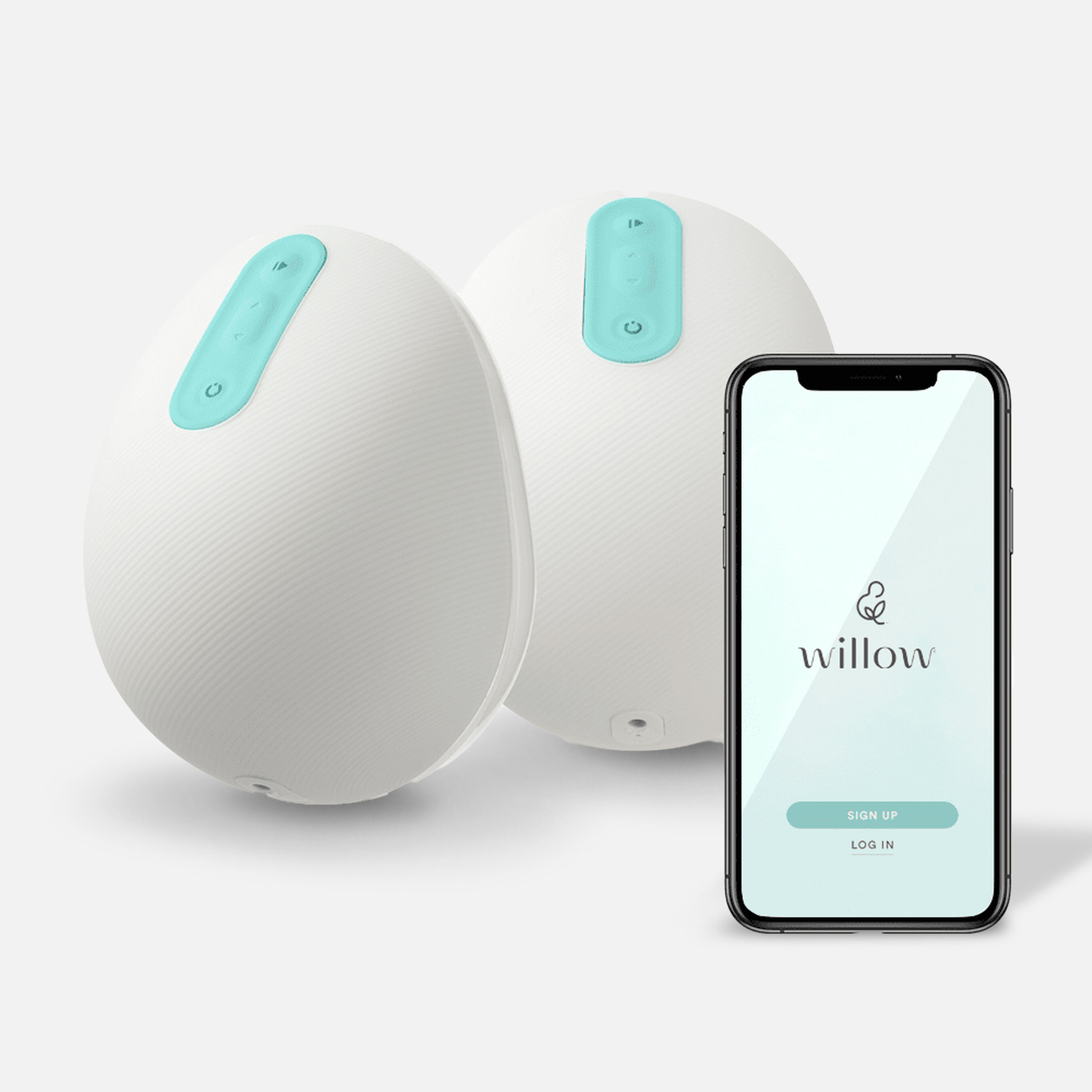 Willow Generation 3 Wearable Double Electric Breast Pump White