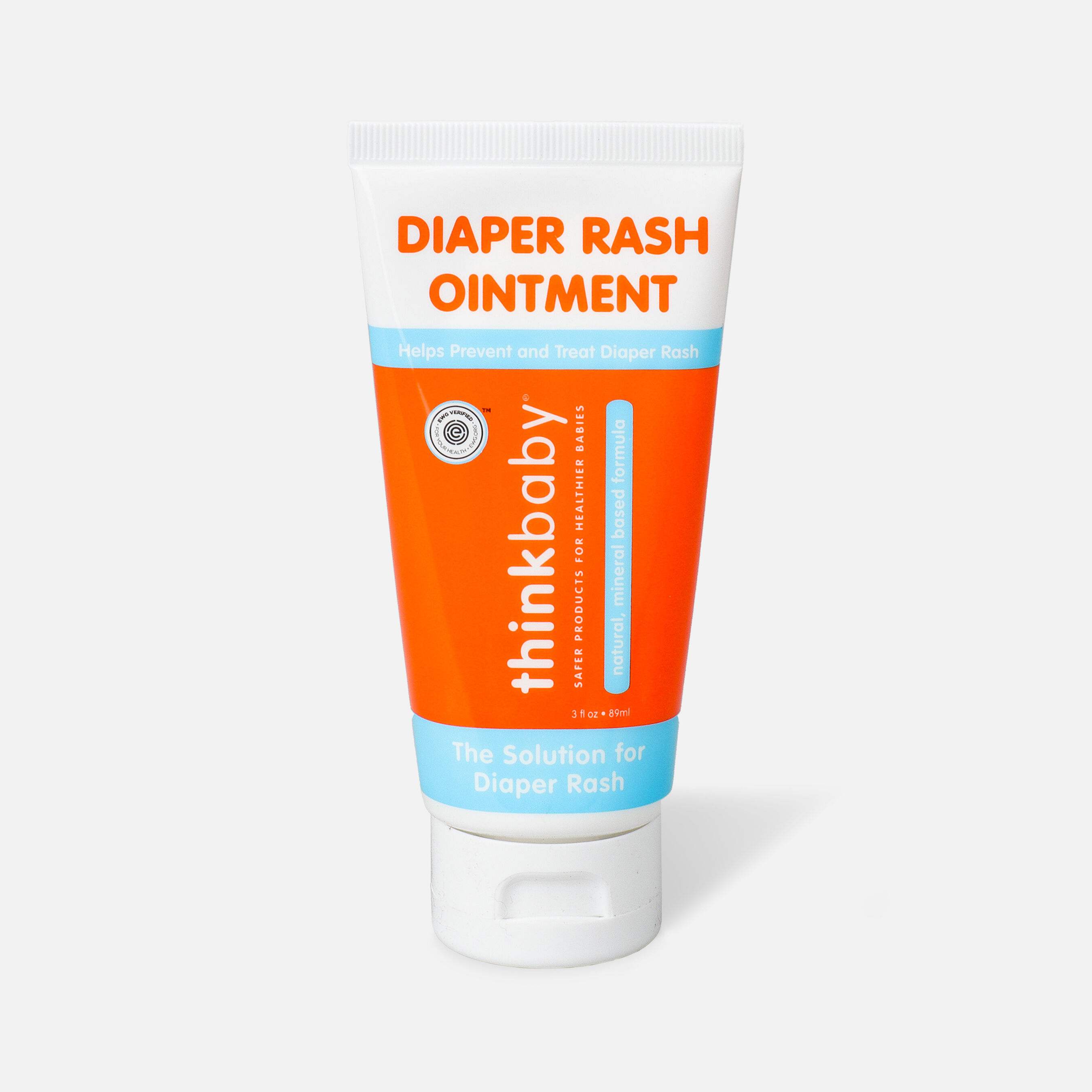 Thinkbaby Diaper Rash Ointment, 3 oz