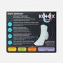 Kotex&reg; BioCare&trade; Ultra Thin Overnight Pads With Wings, Heavy Absorbency, 10 ct., , large image number 1