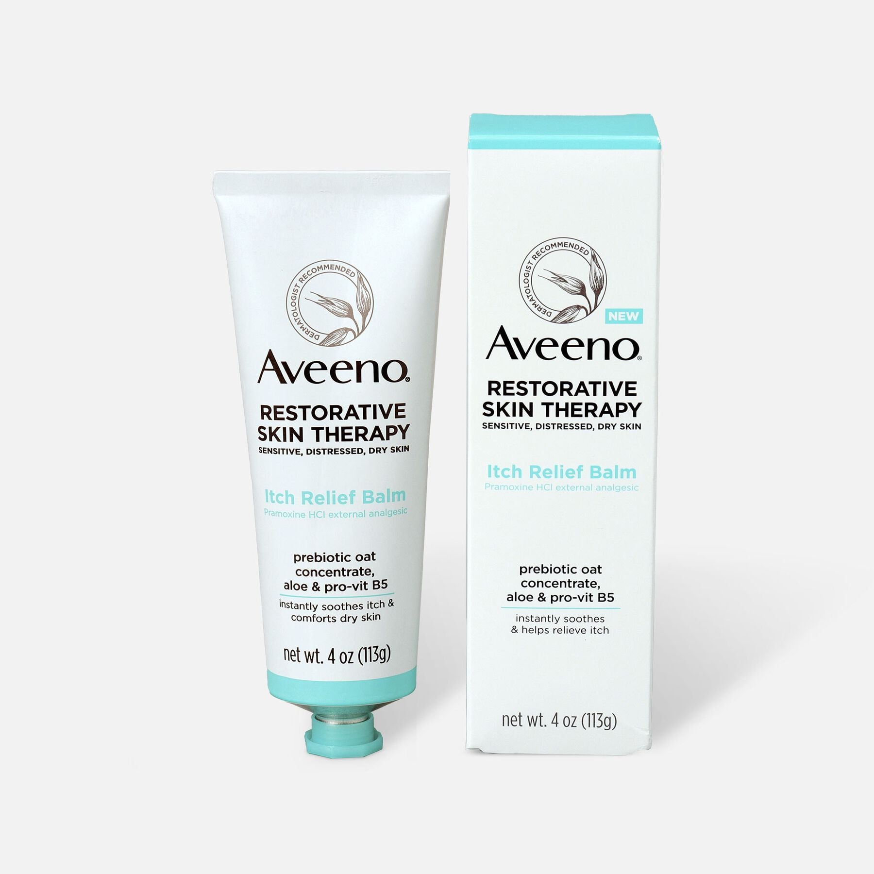 Aveeno Restorative Skin Therapy Itch Relief Balm, 4oz. Aveeno Restorative Skin Therapy Itch Relief Balm, 4oz.