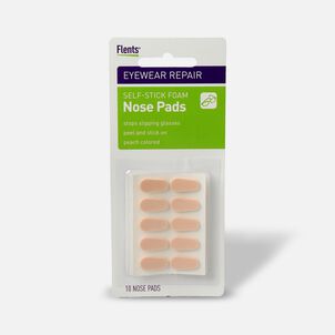 Flents Nose Pads Self-Stick Foam Peach, 10 ct.