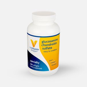 Vitamin Shoppe Glucosamine Sulfate Softgels, Easy To Swallow, 240 ct.